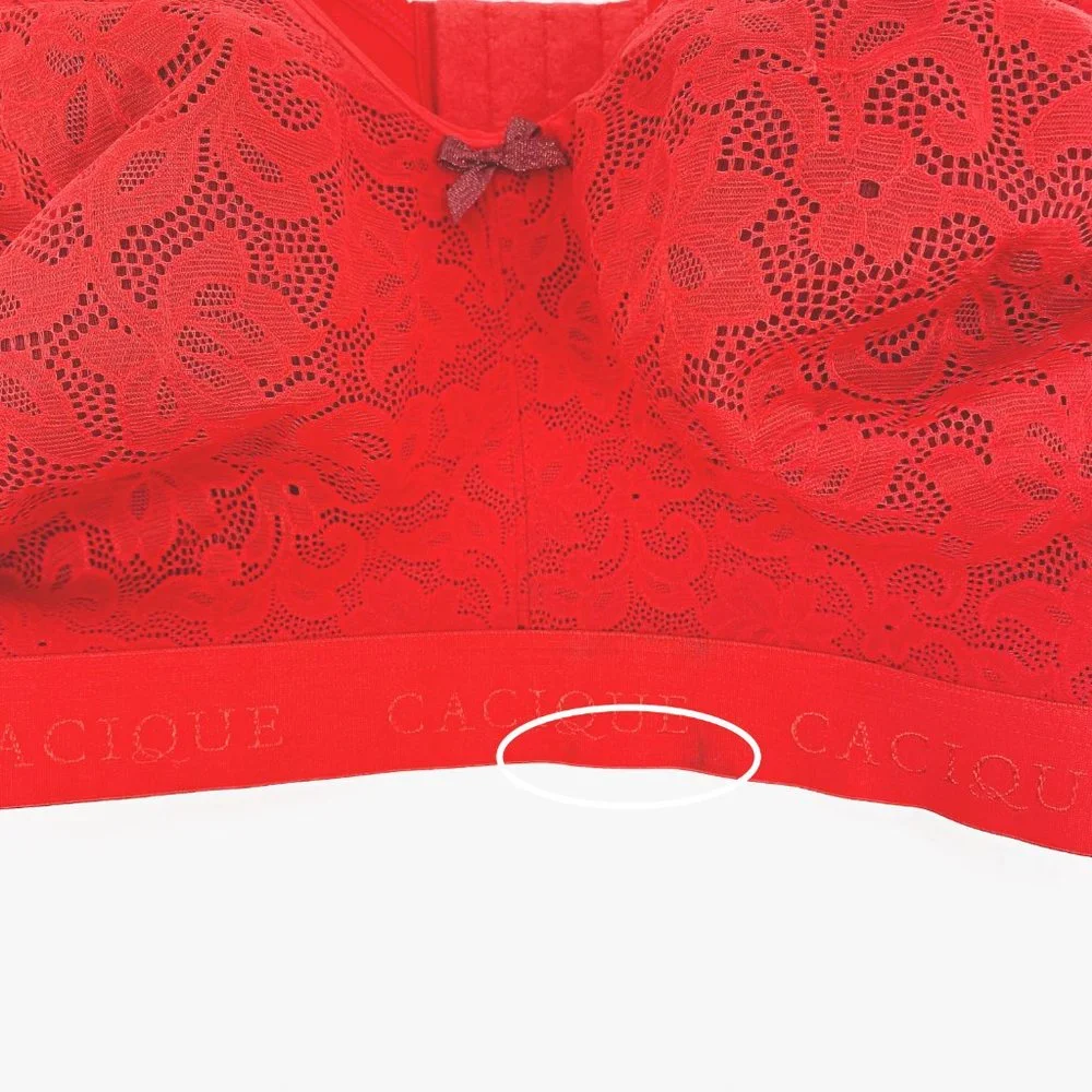 Cacique Unlined Full Coverage‎ No-Wire Bra